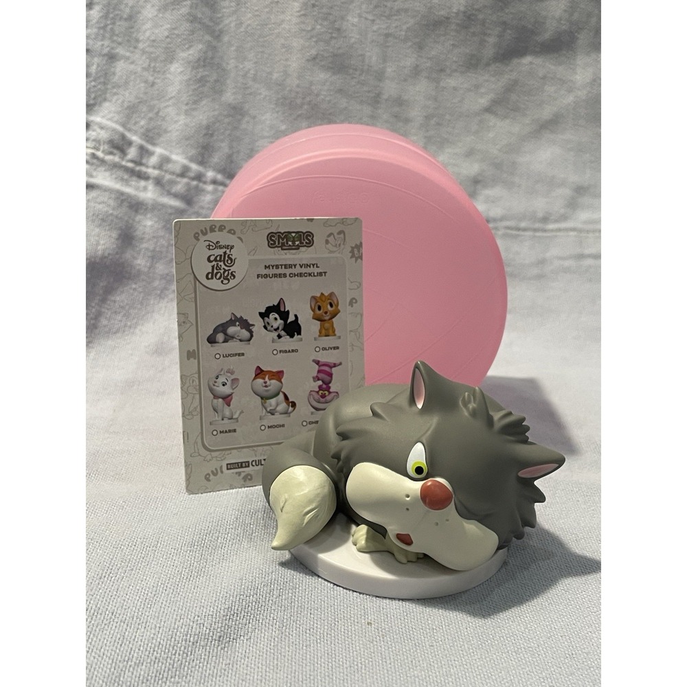 NEW Disney Cats & Dogs Mystery Vinyl Figure by Culturafly - Cinderella - Lucifer